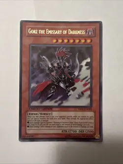 Gorz The Emissary of Darkness Limited Edition YR01-EN003 LP Ultra Rare - Image 1