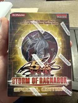 ( STORM OF RAGNAROK ) Special Edition Box (3 packs) Sealed New - Yu-Gi-Oh - STOR - Image 1