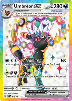 Umbreon ex - 176 [SV: Scarlet & Violet Promo Cards] SVP 176 NM Holofoil - Image 1