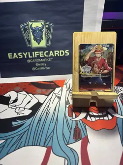 P-001 Monkey.D.Luffy Store Championship Winner One Piece TCG English Card - Image 1