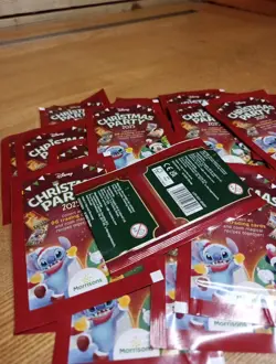 46 x Disney Christmas Party 2025 Trading Cards Sealed New Collectable - Image 3