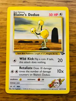 Common Gym Challenge Set Pokemon Cards! FAST & FREE P&P! - Image 3