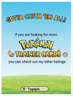 (BUY 3 GET 1 FREE) "5200+ Hour Glass" Pokemon TCG Pocket Trading Card Game - Image 2