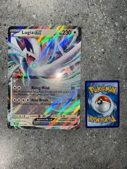 Pokemon TCG Cards Lugia ex CLV 017/034 JUMBO / OVERSIZE - Image 2
