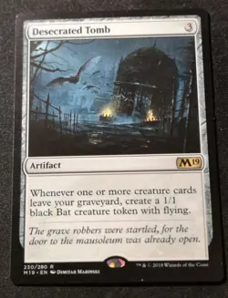 Desecrated Tomb - M19 - MTG - EN - NM - 230/280 - Image 1