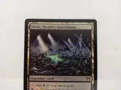 MTG Shizo, Death's Storehouse Foil Mystery Booster Trading Card Magic #Live - Image 2