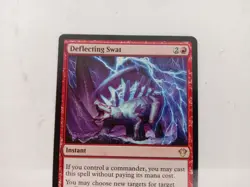 MTG Deflecting Swat Trading Card Commander 2020 Rare 050/322 Magic TCG C20 #Live - Image 2