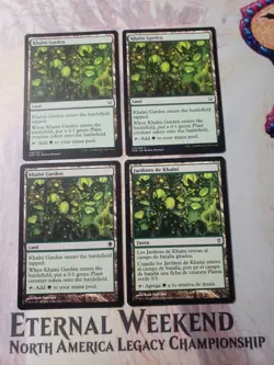 Khalni Garden x 4 Mixed set lot EDH Modern Cube Landfall - Image 1