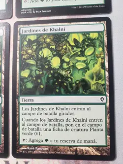 Khalni Garden x 4 Mixed set lot EDH Modern Cube Landfall - Image 3