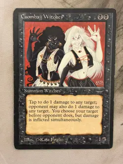 Coumbajj Witches - MP - Magic the Gathering Arabian Nights - Image 1