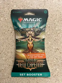 MTG Magic The Gathering Streets of New Capenna Set Booster Pack 12 Cards New - Image 1