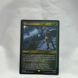 Assassin's Trophy (Foil Etched) - Assassin's Creed (ACR)(228) Foil - MTG - Image 1