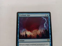 MTG Cyclonic Rift Commander Masters Trading Card Rare 0084 CMM Magic TCG #Live - Image 2