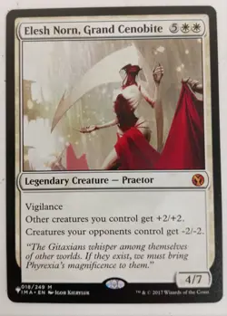 MTG Elesh Norn, Grand Cenobite Trading Card Mystery Booster Magic TCG #Live - Image 1