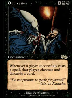 Urza's Saga #143 Oppression - Image 1
