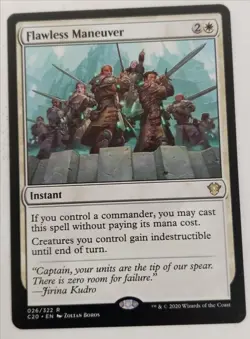 MTG Flawless Maneuver Trading Card Commander 2020 C20 Magic The Gathering #Live - Image 1