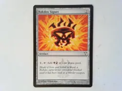Rakdos Signet Dissension - Magic the Gathering MtG Artifact - Image 1