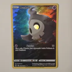 2023 Pokemon Duskull Full Art Holo Crown Zenith #GG28/GG70 NM - Image 1