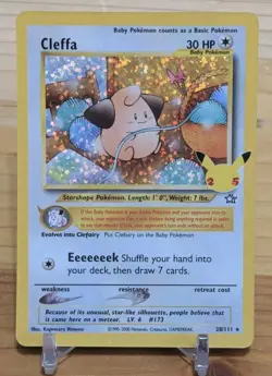 CLEFFA CELEBRATIONS CLASSIC COLLECTION Pokemon 25th Anniversary - Image 1