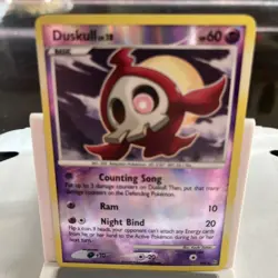 Duskull Shiny SH2 Reverse Holo Rare D&P Stormfront Secret Rare Pokemon TCG LP - Image 1