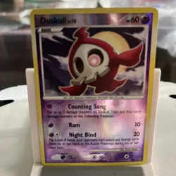 Duskull Shiny SH2 Reverse Holo Rare D&P Stormfront Secret Rare Pokemon TCG LP - Image 3