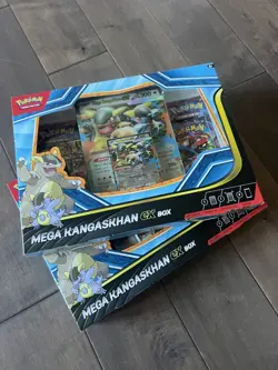 Lot Of (2) Pokemon TCG Mega Kangaskhan Ex Box | New & Sealed | 8 Packs!?? - Image 1
