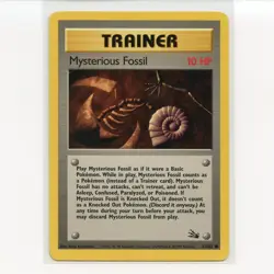 Pokemon TCG Mysterious Fossil 62/62 WotC Fossil Unlimited Regular EN-LP 1999 - Image 1
