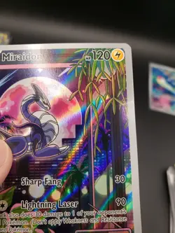 Pokemon TCG Miraidon SVP Black Star Promos SVP013 Holo Promo **CREASE** - Image 4