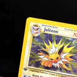 Pokemon Card - Jolteon Jungle 1st Edition 4/64 Holo Rare MP - Image 2