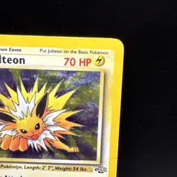 Pokemon Card - Jolteon Jungle 1st Edition 4/64 Holo Rare MP - Image 3