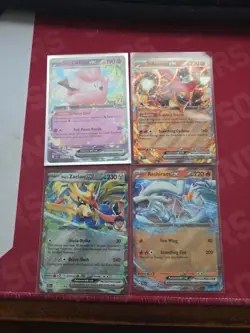 Pokemon TCG 4 Journey Together EX Cards - Image 1