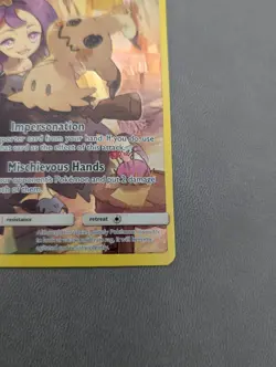 Pokemon TCG Cosmic Eclipse Mimikyu #245/236 Secret Rare Light Play LP - Image 4