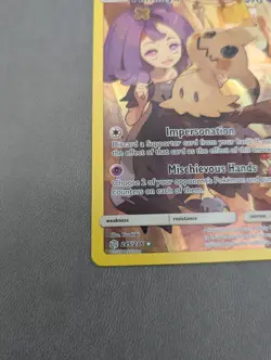 Pokemon TCG Cosmic Eclipse Mimikyu #245/236 Secret Rare Light Play LP - Image 5