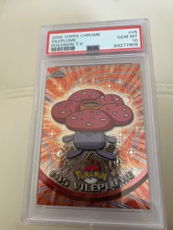 2000 topps chrome vileplume pokemon t.v - Image 1