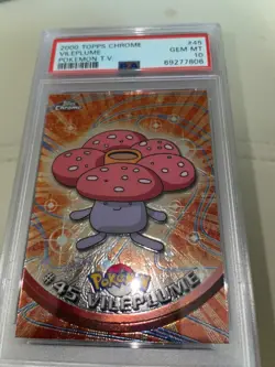 2000 topps chrome vileplume pokemon t.v - Image 2
