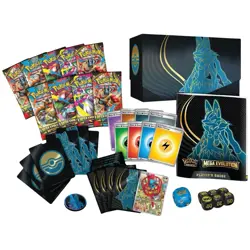 Pokemon TCG: Mega Evolutions Factory Sealed Elite Trainer Box Mega Lucario - Image 2