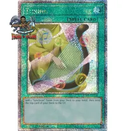 Yugioh! 1x Tuning RA04-EN144 Quarter Century Secret Rare 1st Ed NM - Image 1
