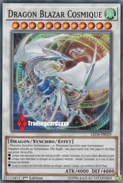 ?Yu-Gi-Oh!? Dragon Blazar Cosmique (Cosmic) : LED6-FR029 -VF/Commune- - Image 1