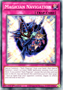 Magician Navigation - LDS3-EN098 - Common - 1st Edition - Yugioh - Image 1