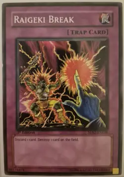 YuGiOh Raigeki Break Various Sets Common - Image 1