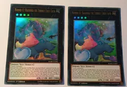 2x) YuGiOh Number 41: Bagooska the Terribly Tired Tapir Ultra 1st Ed BLRR-EN085 - Image 1