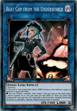 Beat Cop from the Underworld - GEIM-EN048 - Super Rare 1st Edition Yugioh - Image 1