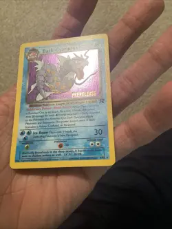 Dark Gyarados 8/82 Holo Team Rocket Prerelease Promo Pokemon Card - NM - Image 4