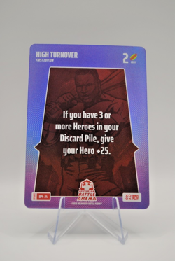 2025 Bo Jackson Battle Arena High Turnover Bonus Play Card Foil #BPL-24 - Image 1