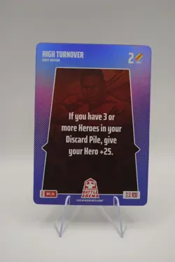 2025 Bo Jackson Battle Arena High Turnover Bonus Play Card Foil #BPL-24 - Image 2