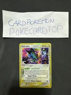 Pokemon Card Gyarados 8/110 Delta Species Holo (ENG) EXC - Image 1
