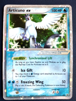 2005 Pokemon Card, Nintendo Black Star Promos Holo #032, Articuno ex - Image 1