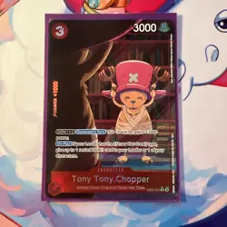 Tony Tony.Chopper EB02-003 Alt Art Anime 25th Collection One Piece Card English - Image 1