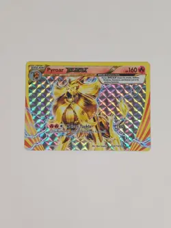 Pyroar Break - 24/114 - Pokemon Steam Siege XY Ultra Rare Card NM Holographic - Image 1