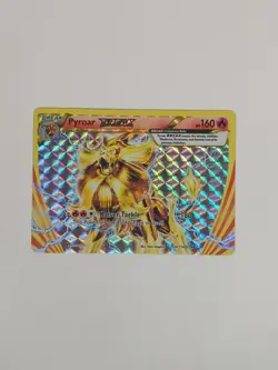 Pyroar Break - 24/114 - Pokemon Steam Siege XY Ultra Rare Card NM Holographic - Image 2